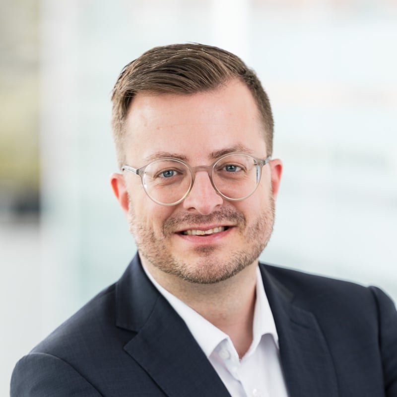 Portrait of Michael Sieber, Group CSO & CMO, Geschäftsführer PrimeDocs GmbH