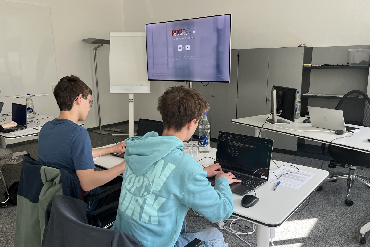 Schnupperlehrlinge_PrimeSoft